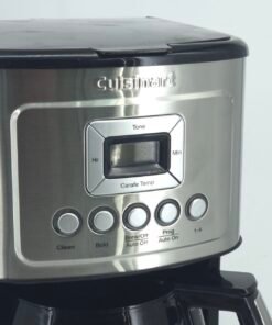 Cuisinart DCC-3200WM PerfecTemp 14-Cup Programmable Coffeemaker - White Glass - Image 4
