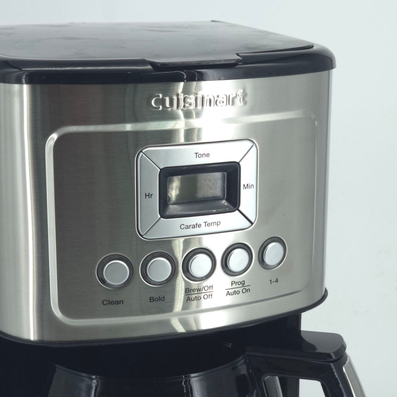 Cuisinart DCC-3200WM PerfecTemp 14-Cup Programmable Coffeemaker - White Glass - Image 4