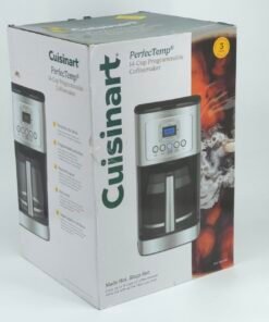 Cuisinart DCC-3200WM PerfecTemp 14-Cup Programmable Coffeemaker - White Glass - Image 6